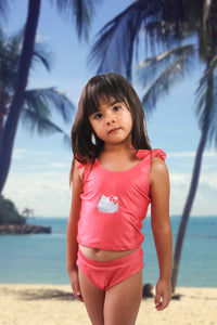 Hello Kitty Girls' Swim Tank - Reversible